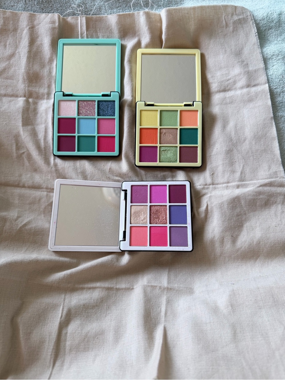 ABH Anastasia Beverly Hills Norvina Mini Pro Pigment Palettes 1,2,&3 bundle